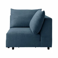 Chauffeuse d'angle pour canapé modulable Solal - Bleu