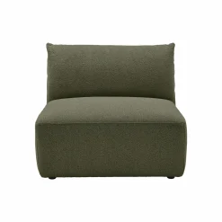 Chauffeuse pour canapé modulable tissu Pixel - Vert Mousse