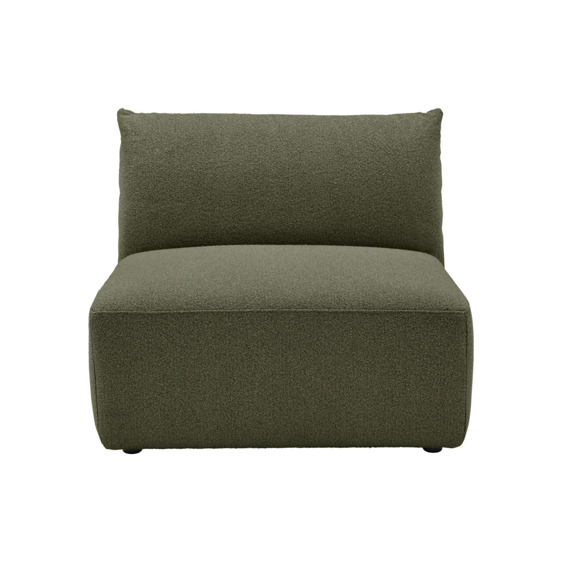 Chauffeuse pour canapé modulable tissu Pixel - Vert Mousse