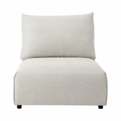 Chauffeuse pour canapé modulable tissu Solal - Beige