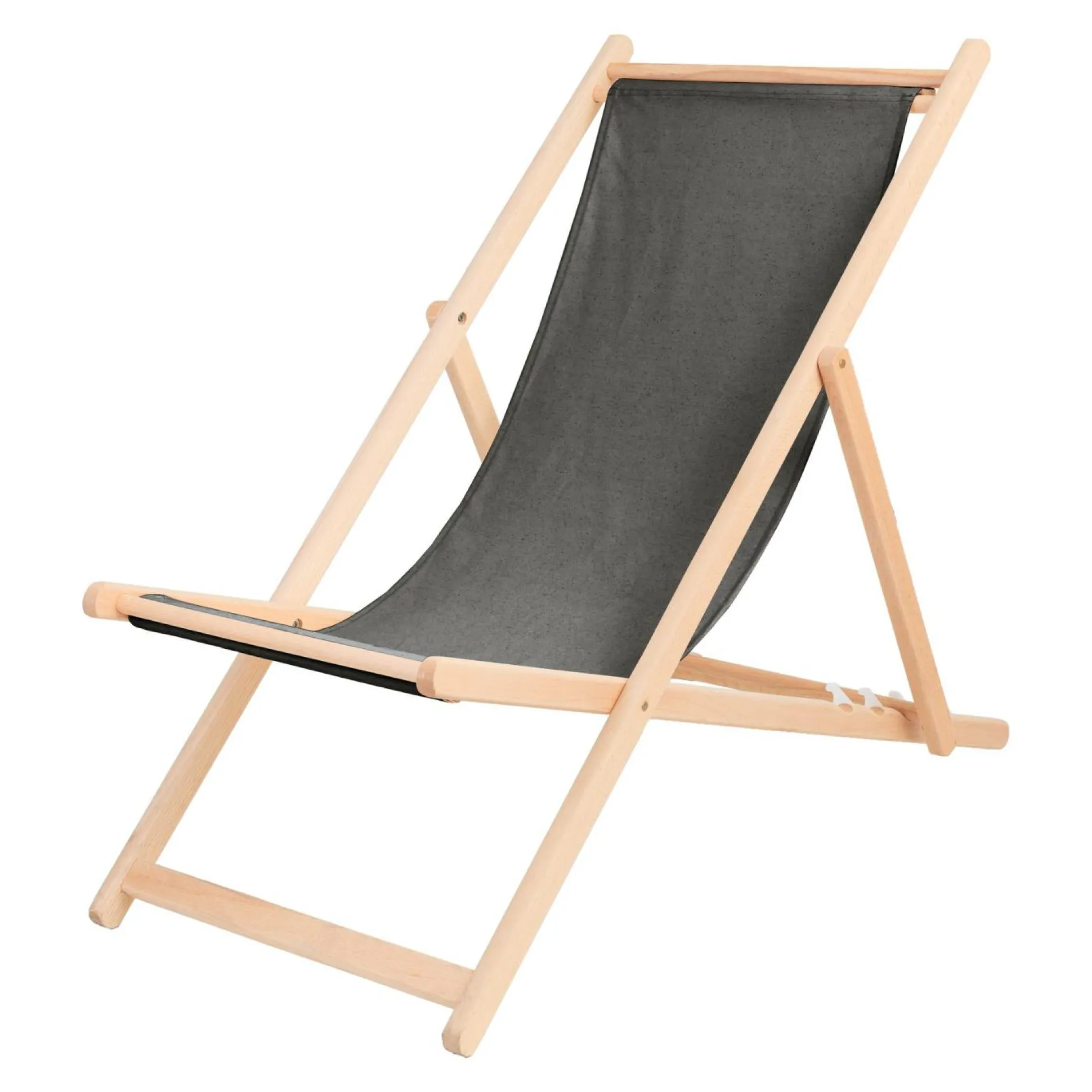 Chilienne en tissu recyclé Heva - Anthracite