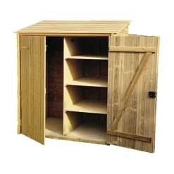 C.I.H.B. Range-Outils 3 m³ Grand Modèle en Bois Autoclave