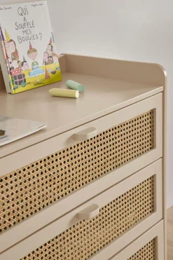 Commode 3 tiroirs Sam - Beige