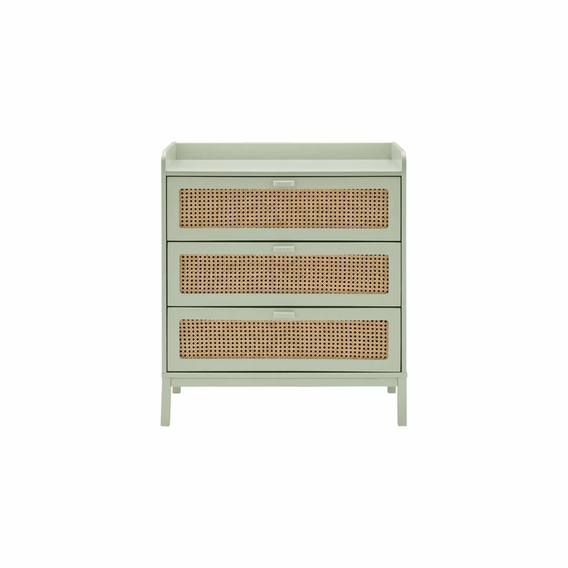 Commode 3 tiroirs Sam - Vert sauge