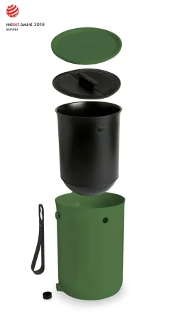 Composteur interieur Bokashi Organko 2 - Olive