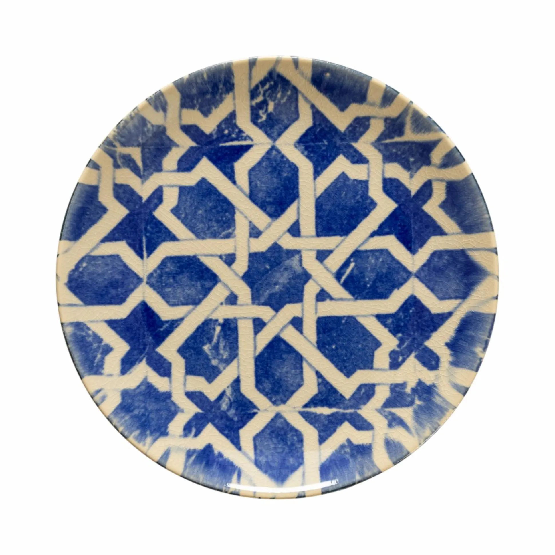 COSTA NOVA Lot de 6 Assiettes plates Algarve - Etoile