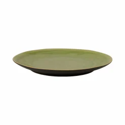 COSTA NOVA Lot de 6 assiettes plates Riviera - Vert feuille