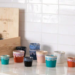 COSTA NOVA Lot de 6 Tasses Expresso Grespresso - Noir