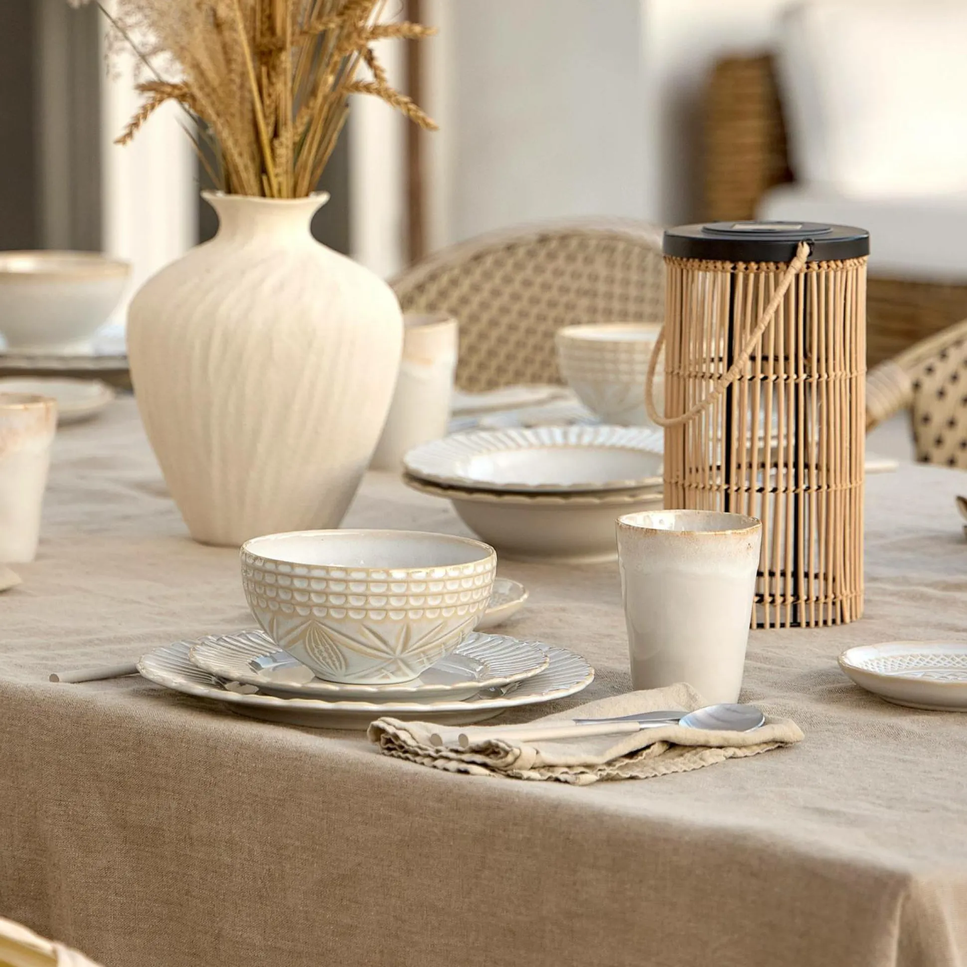 COSTA NOVA Lot de 6 Tasses Moka Grespresso - Blanc