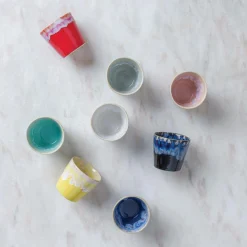 COSTA NOVA Lot de 6 Tasses Expresso Grespresso - Blanc