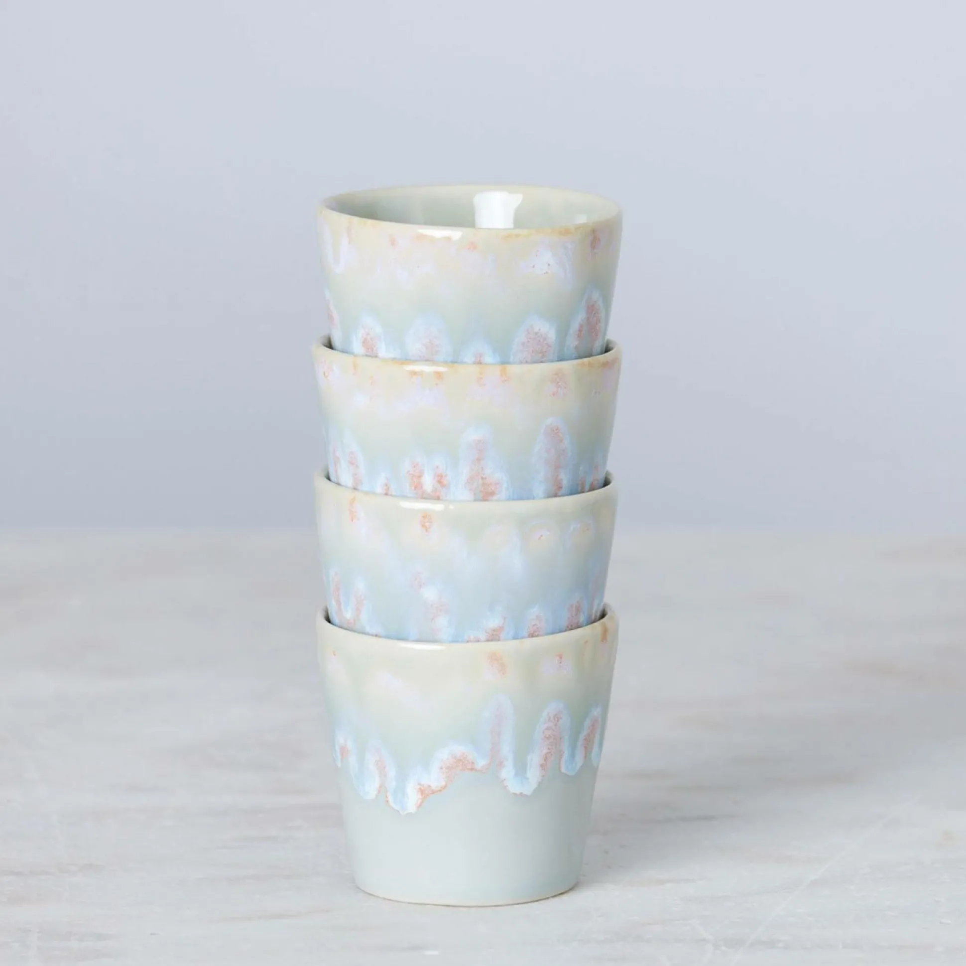 COSTA NOVA Lot de 6 Tasses Lungo Grespresso - Gris