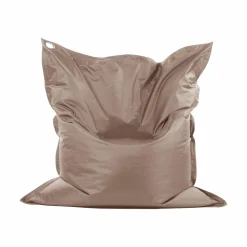 COTTON WOOD Pouf de sol rectangulaire 110 x 130 cm IN&OUT - Taupe
