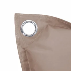 COTTON WOOD Pouf de sol rectangulaire 110 x 130 cm IN&OUT - Taupe