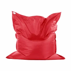 COTTON WOOD Pouf de sol rectangulaire 140 x 180 cm IN&OUT - Rouge Cerise