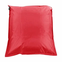 COTTON WOOD Pouf de sol rectangulaire 140 x 180 cm IN&OUT - Rouge Cerise