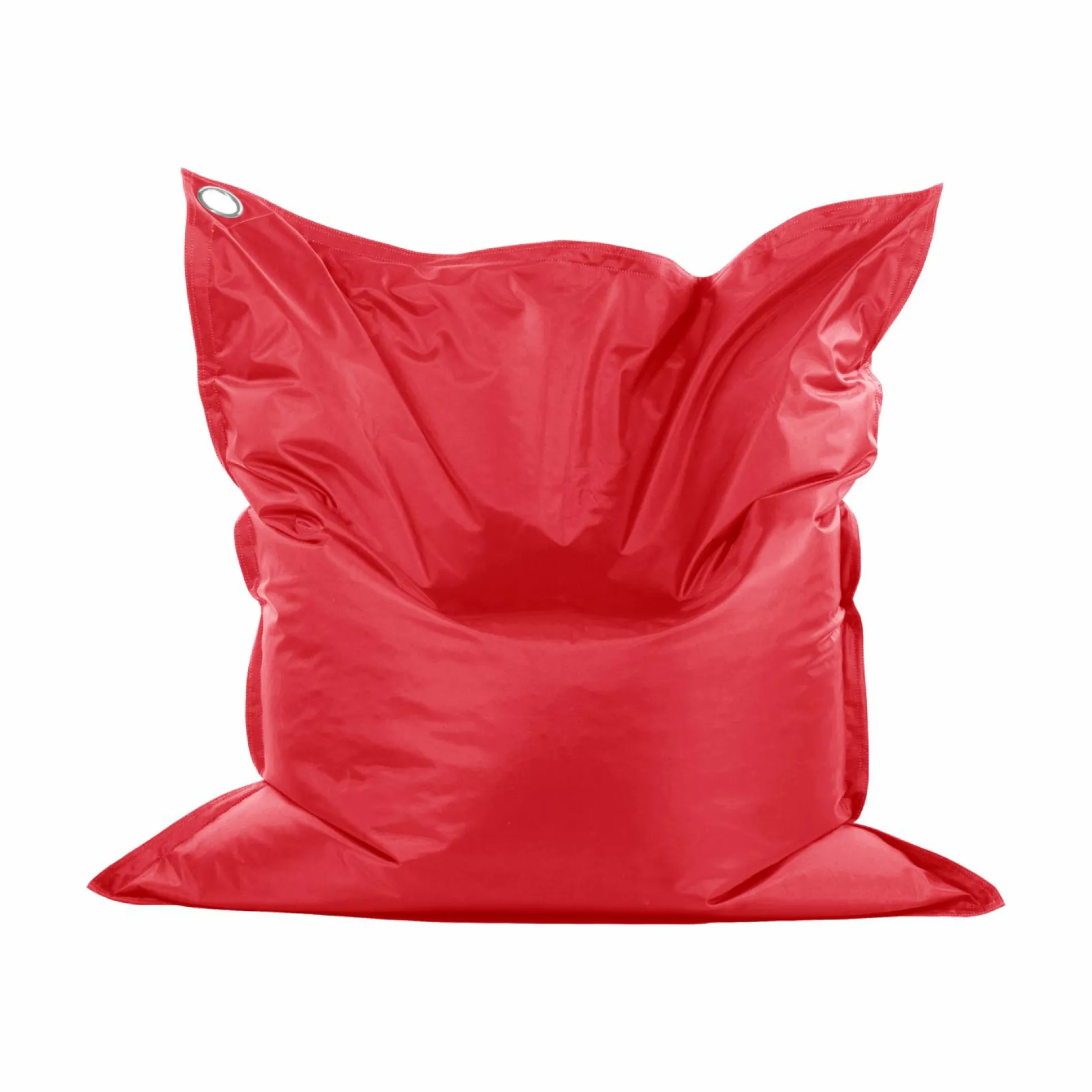 COTTON WOOD Pouf de sol rectangulaire 110 x 130 cm IN&OUT - Rouge Cerise