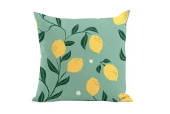Coussin d'Extérieur recyclé Heva - Citronnade