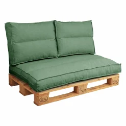 Coussin matelas palette recyclé Heva - Sapin