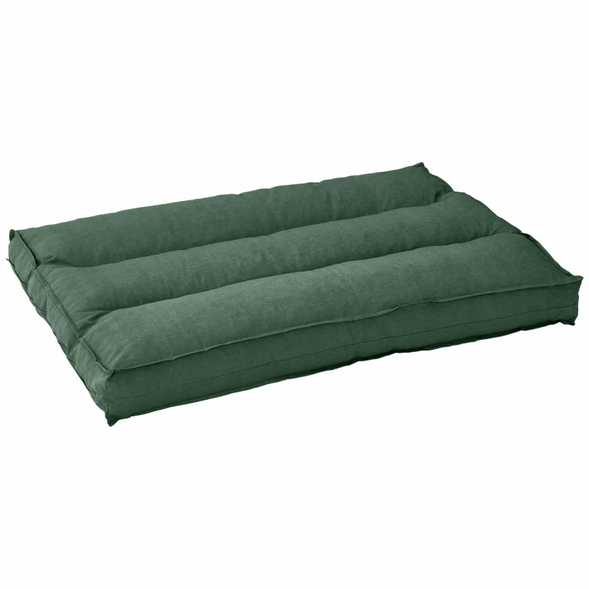 Coussin matelas palette recyclé Heva - Vert Fougère