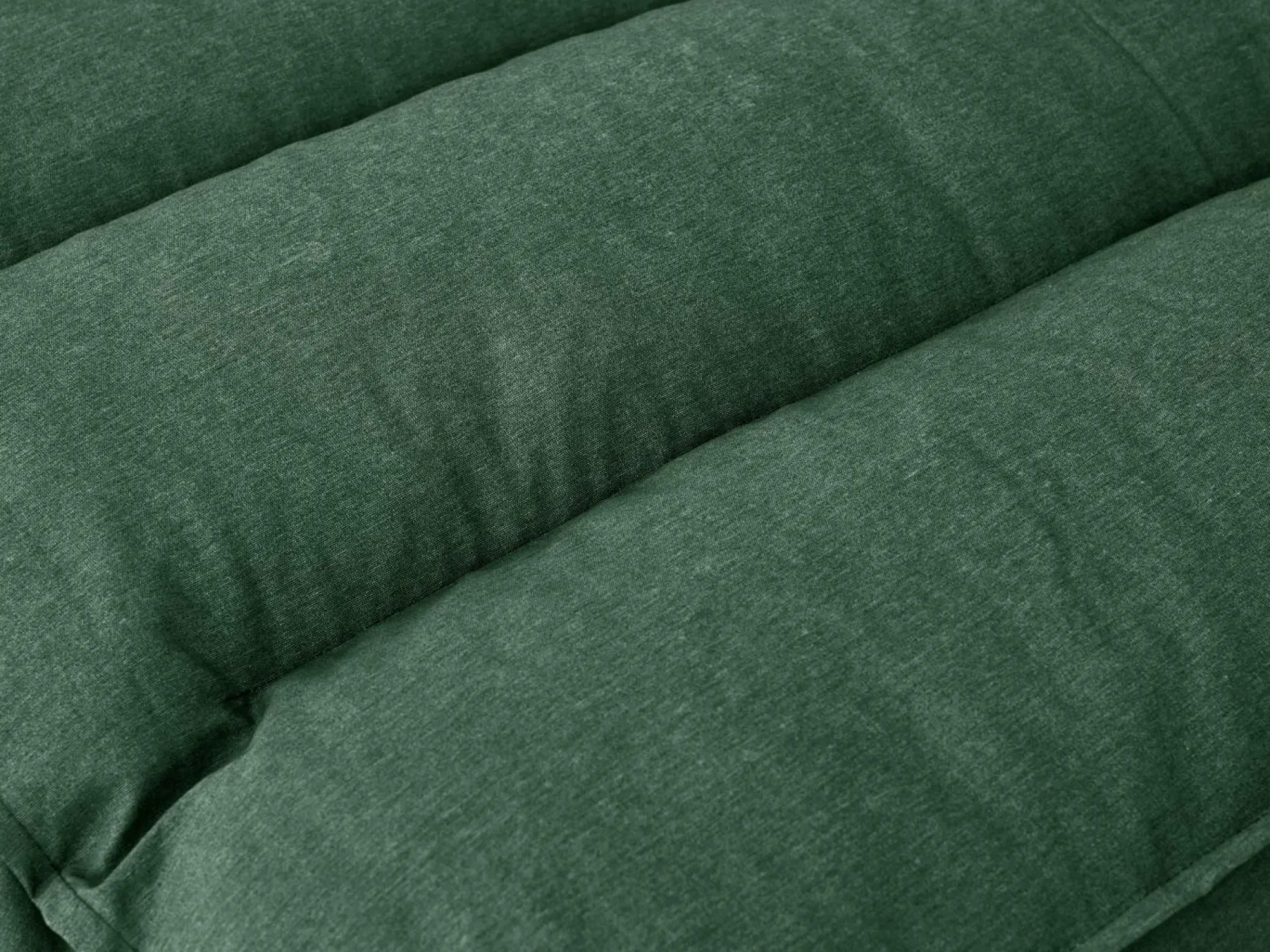 Coussin matelas palette recyclé Heva - Vert Fougère