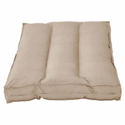 Coussin matelas palette recyclé Heva - Sable