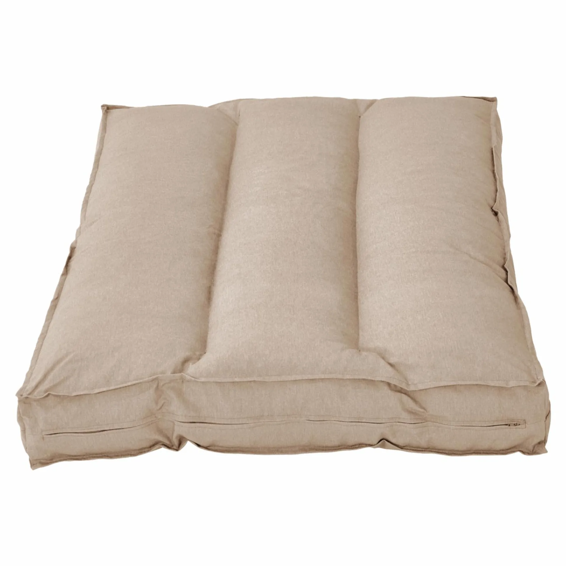 Coussin matelas palette recyclé Heva - Sable