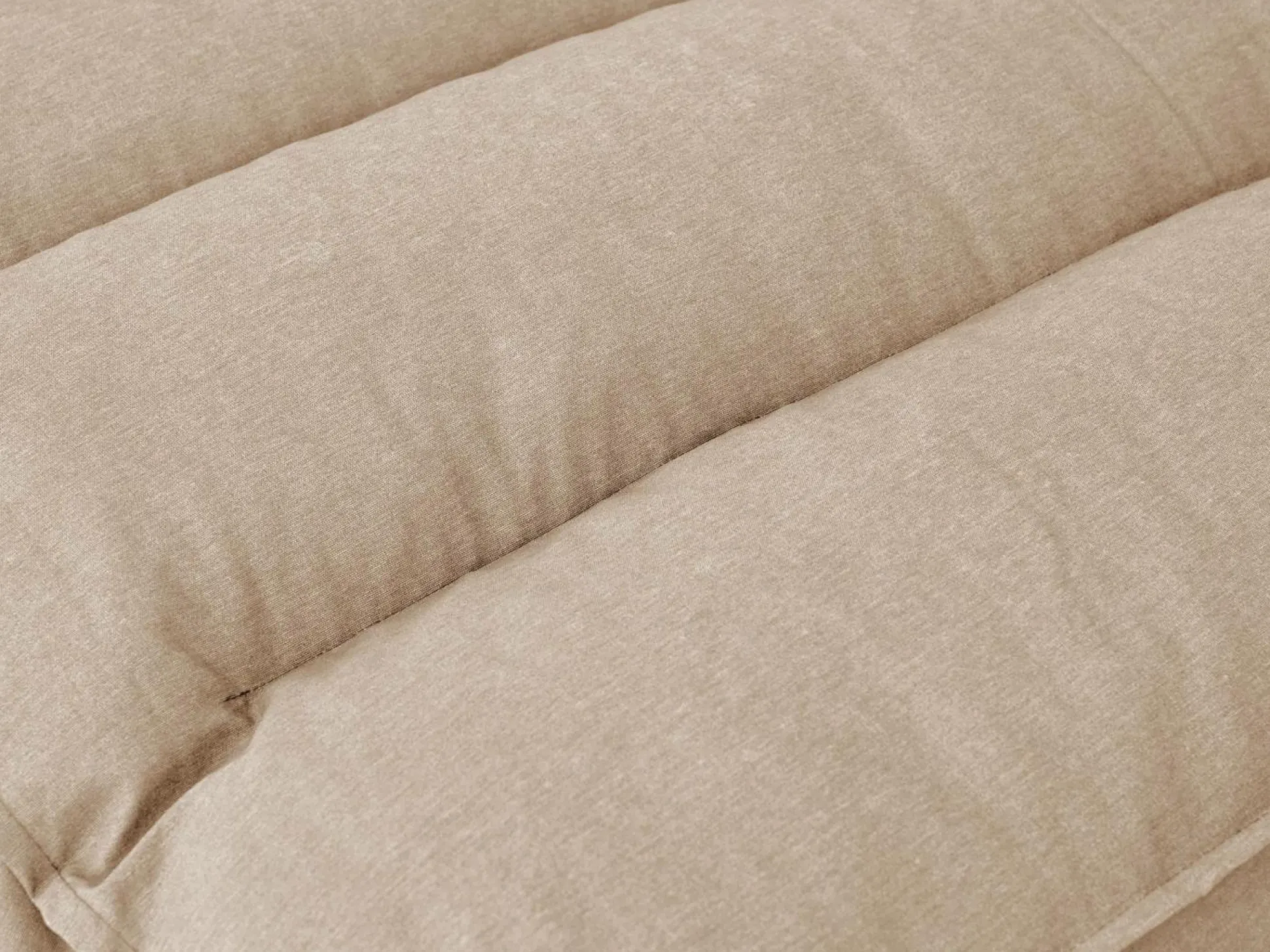 Coussin matelas palette recyclé Heva - Sable