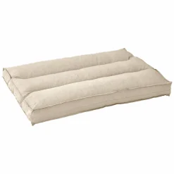 Coussin matelas palette recyclé Heva - Ecru