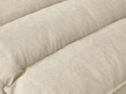 Coussin matelas palette recyclé Heva - Ecru