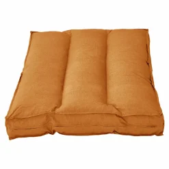 Coussin matelas palette recyclé Heva - Curry