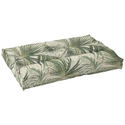Coussin matelas palette recyclé Heva - Jungle