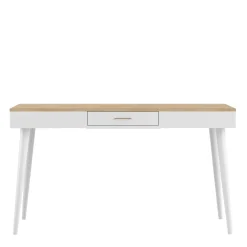 C.PRO PAR CAMIF Bureau Horizon - Chêne/Blanc