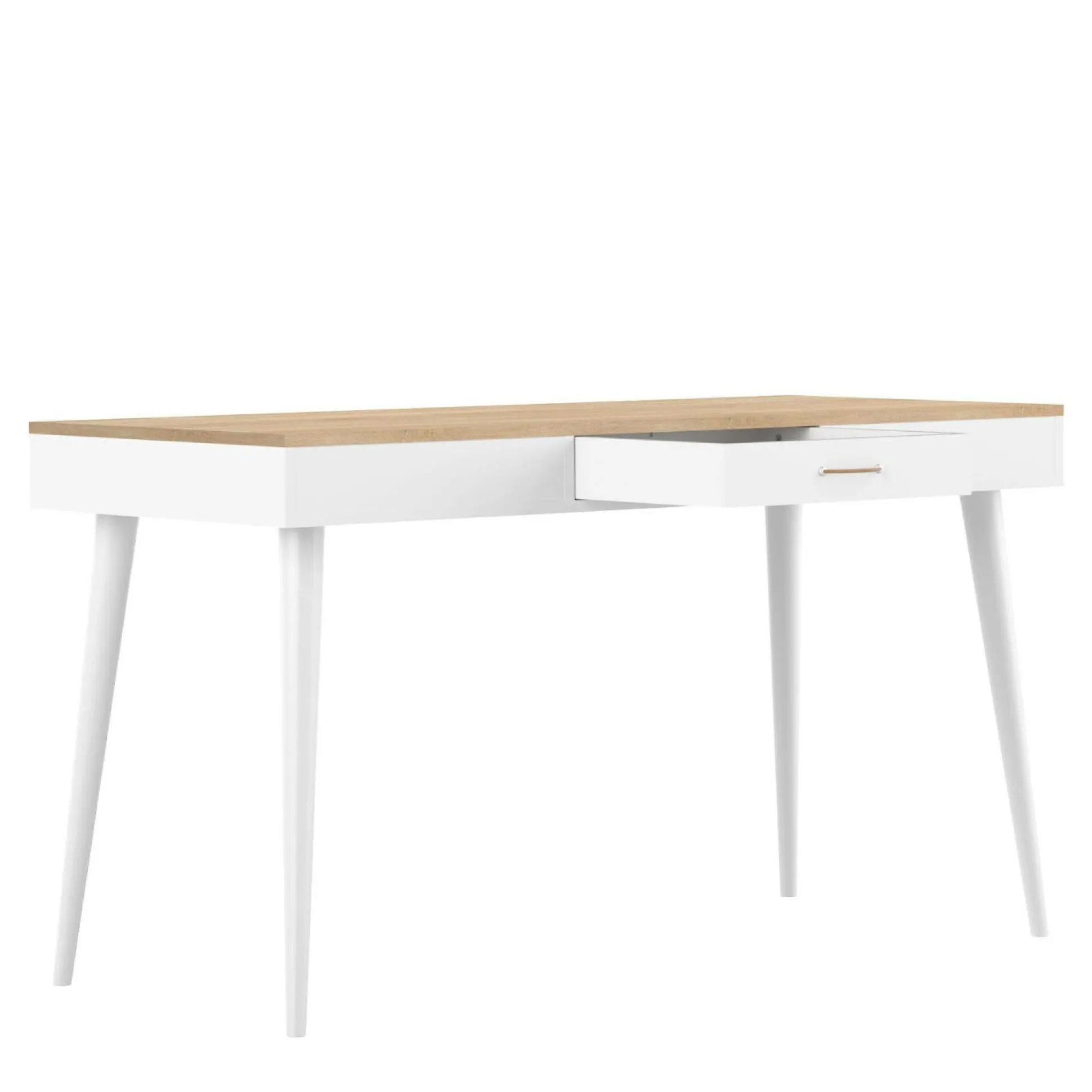 C.PRO PAR CAMIF Bureau Horizon - Chêne/Blanc