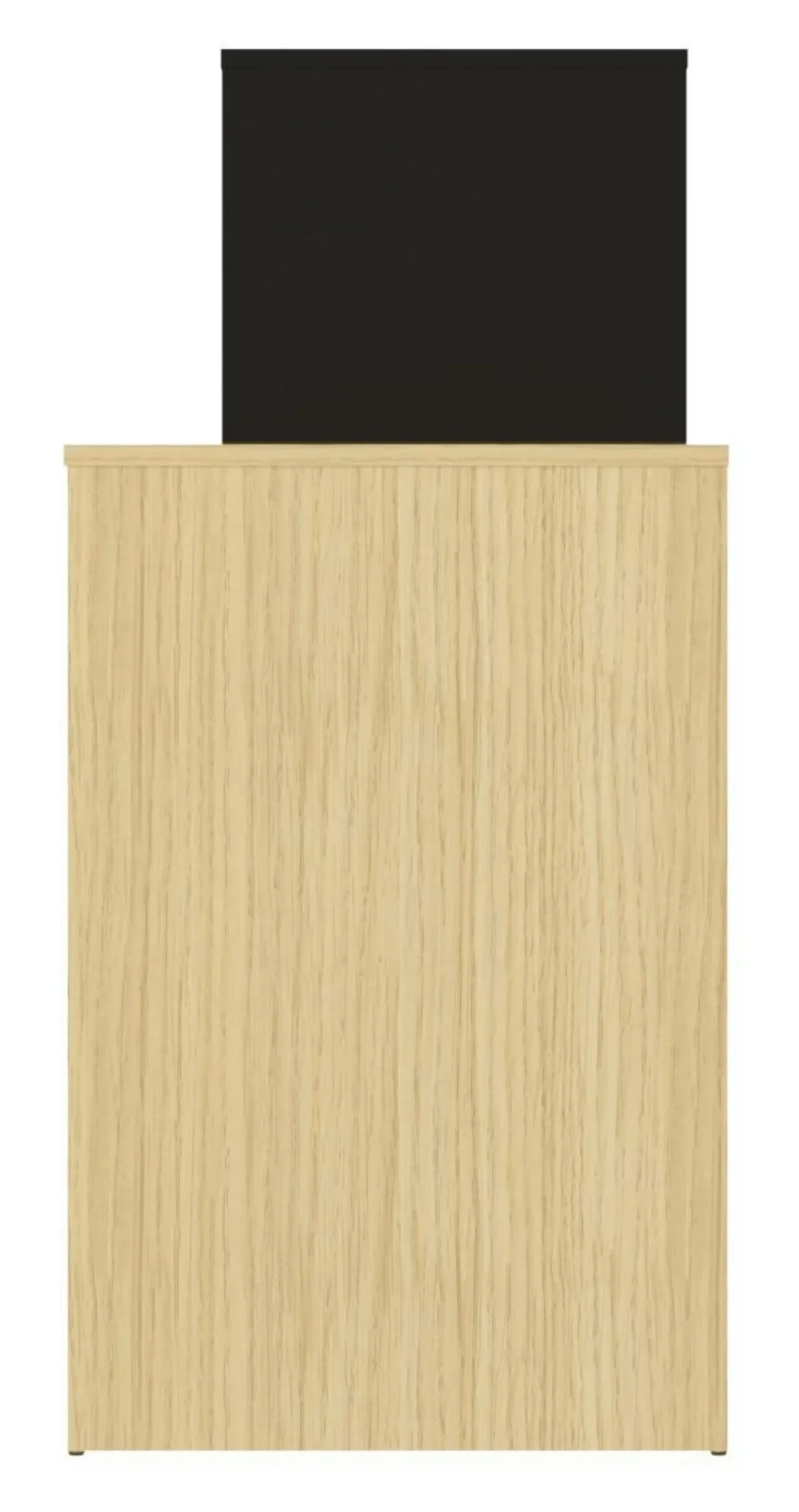 C.PRO PAR CAMIF Bureau Mitch - Chêne/Noir