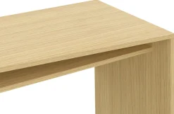 C.PRO PAR CAMIF Bureau Mitch - Chêne/Noir