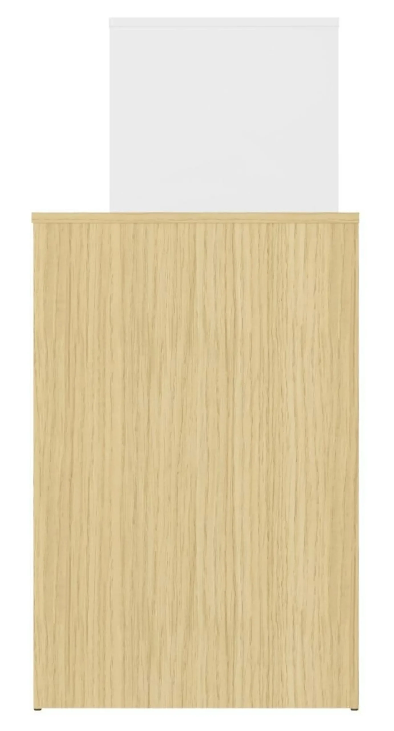 C.PRO PAR CAMIF Bureau Mitch - Chêne/Blanc