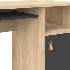 C.PRO PAR CAMIF Bureau Oxford - Chêne/Noir