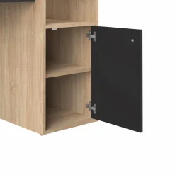 C.PRO PAR CAMIF Bureau Oxford - Chêne/Noir