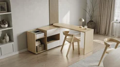 C.PRO PAR CAMIF Bureau pivotant Tango