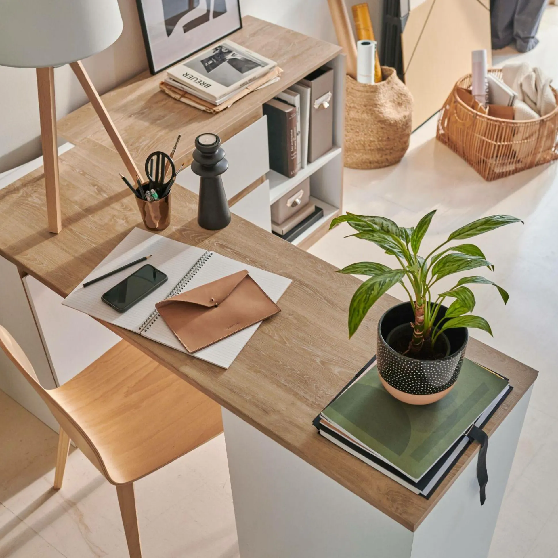 C.PRO PAR CAMIF Bureau pivotant Gibril