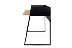 C.PRO PAR CAMIF Bureau Tennessee - Noir/Noyer