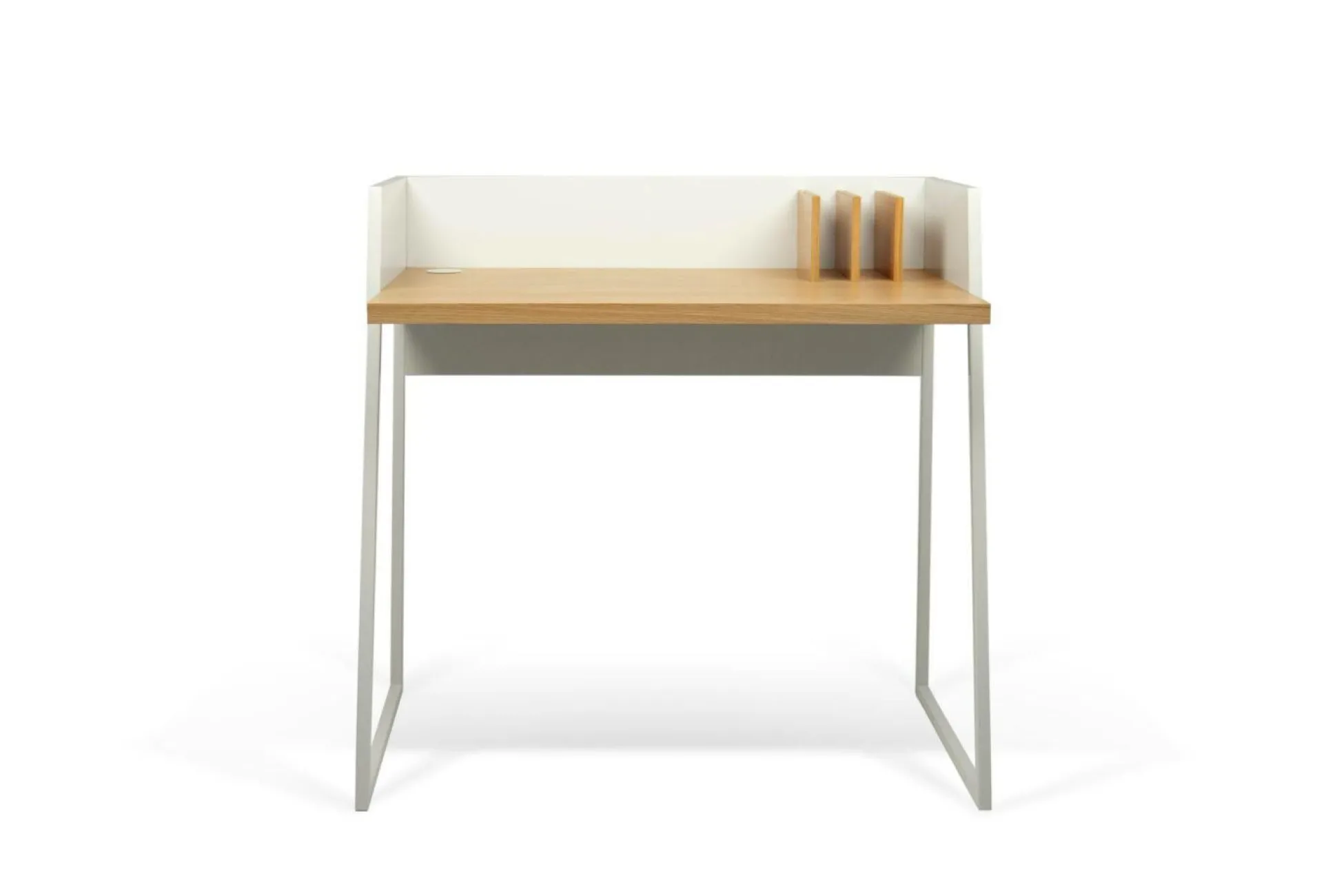 C.PRO PAR CAMIF Bureau Tennessee - Blanc/Chêne