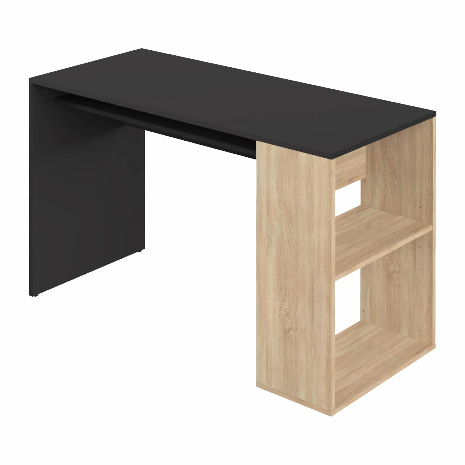 C.PRO PAR CAMIF Bureau Yale - Chêne/Noir