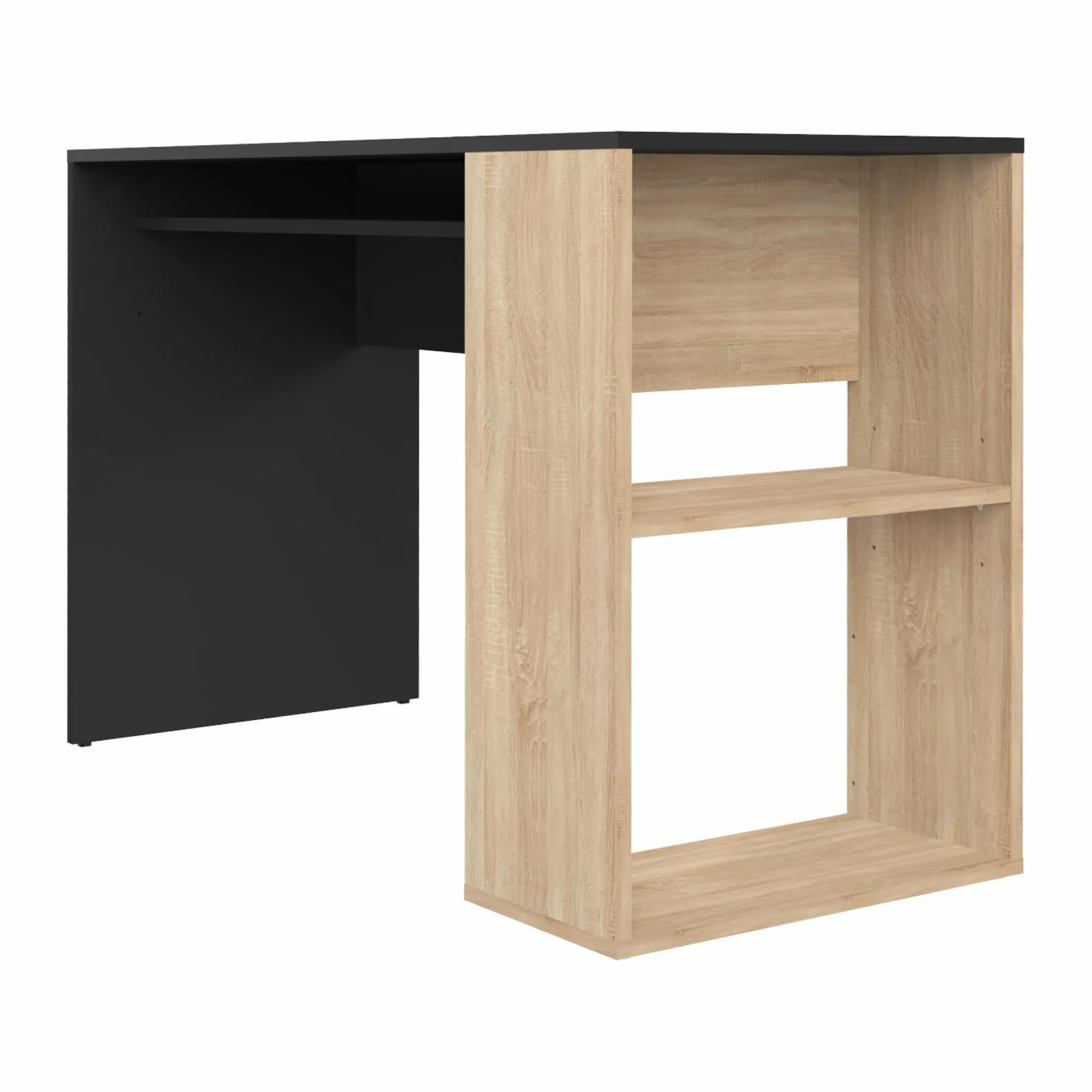 C.PRO PAR CAMIF Bureau Yale - Chêne/Noir