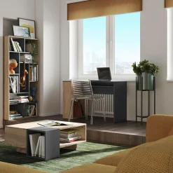 C.PRO PAR CAMIF Bureau Yale - Chêne/Noir