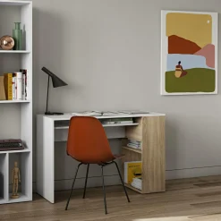 C.PRO PAR CAMIF Bureau Yale - Chêne/Blanc