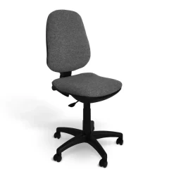 C.PRO PAR CAMIF Chaise de bureau Marjorie - Gris - Roulettes pour sol dur