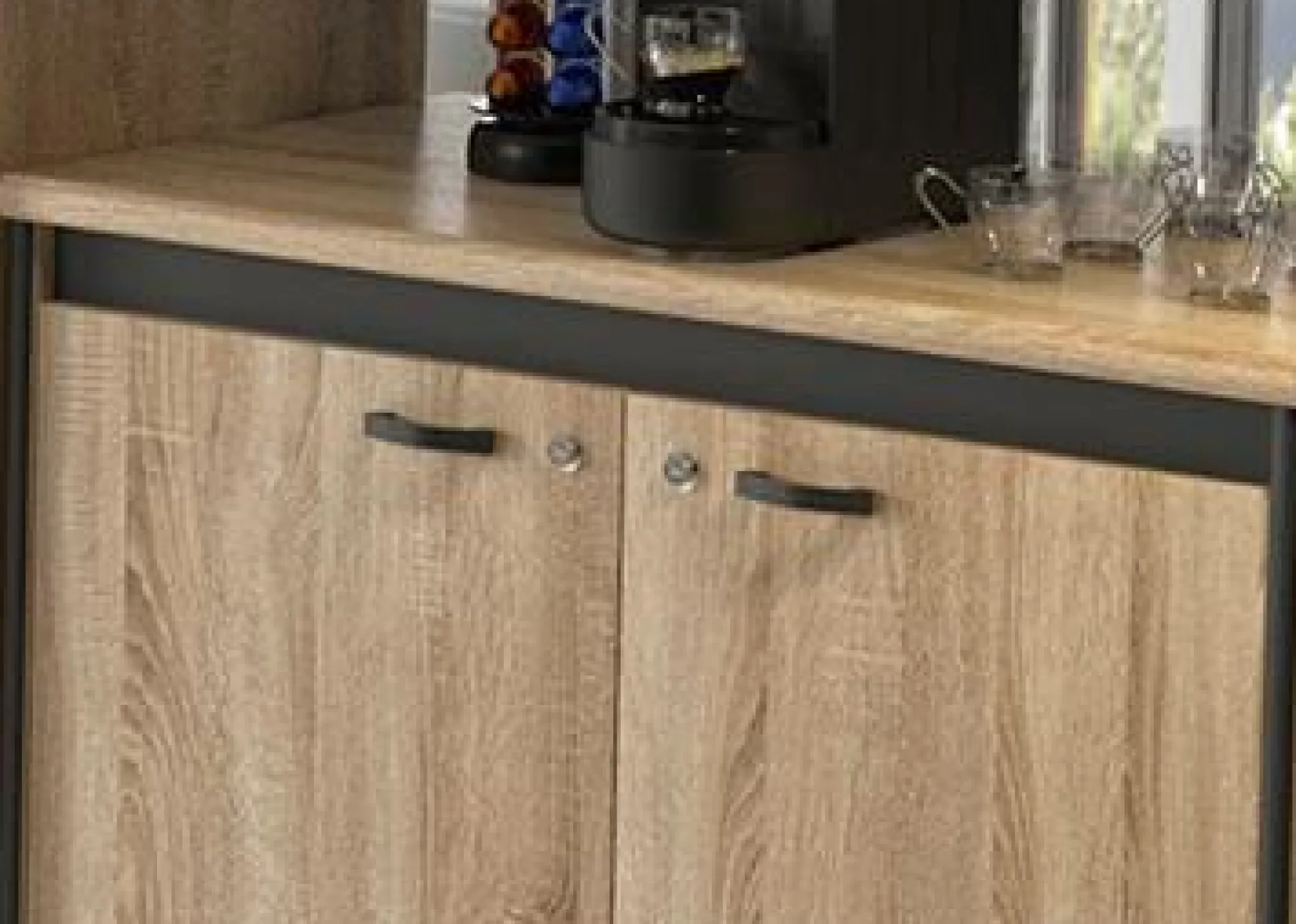 C.PRO PAR CAMIF Rangement 2 portes Gregory