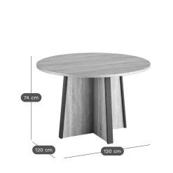 C.PRO PAR CAMIF Table ronde Gregory