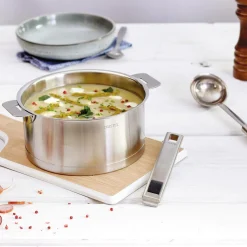 CRISTEL Casserole inox Strate amovible - 14 cm